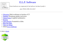 Tablet Screenshot of elfsoft2000.com